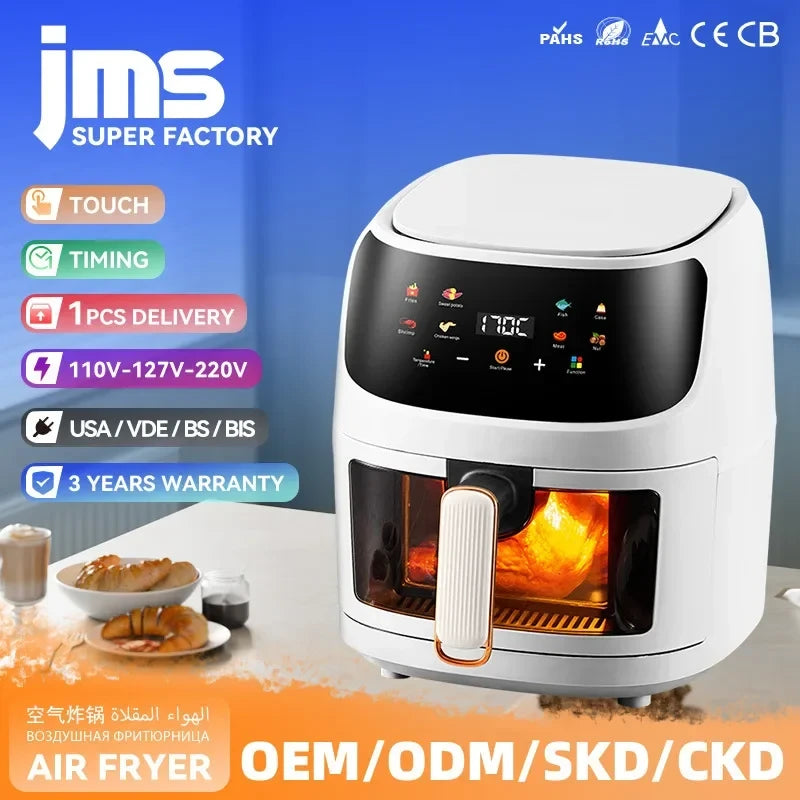 Multifunctional Stainless Steel Air Fryer