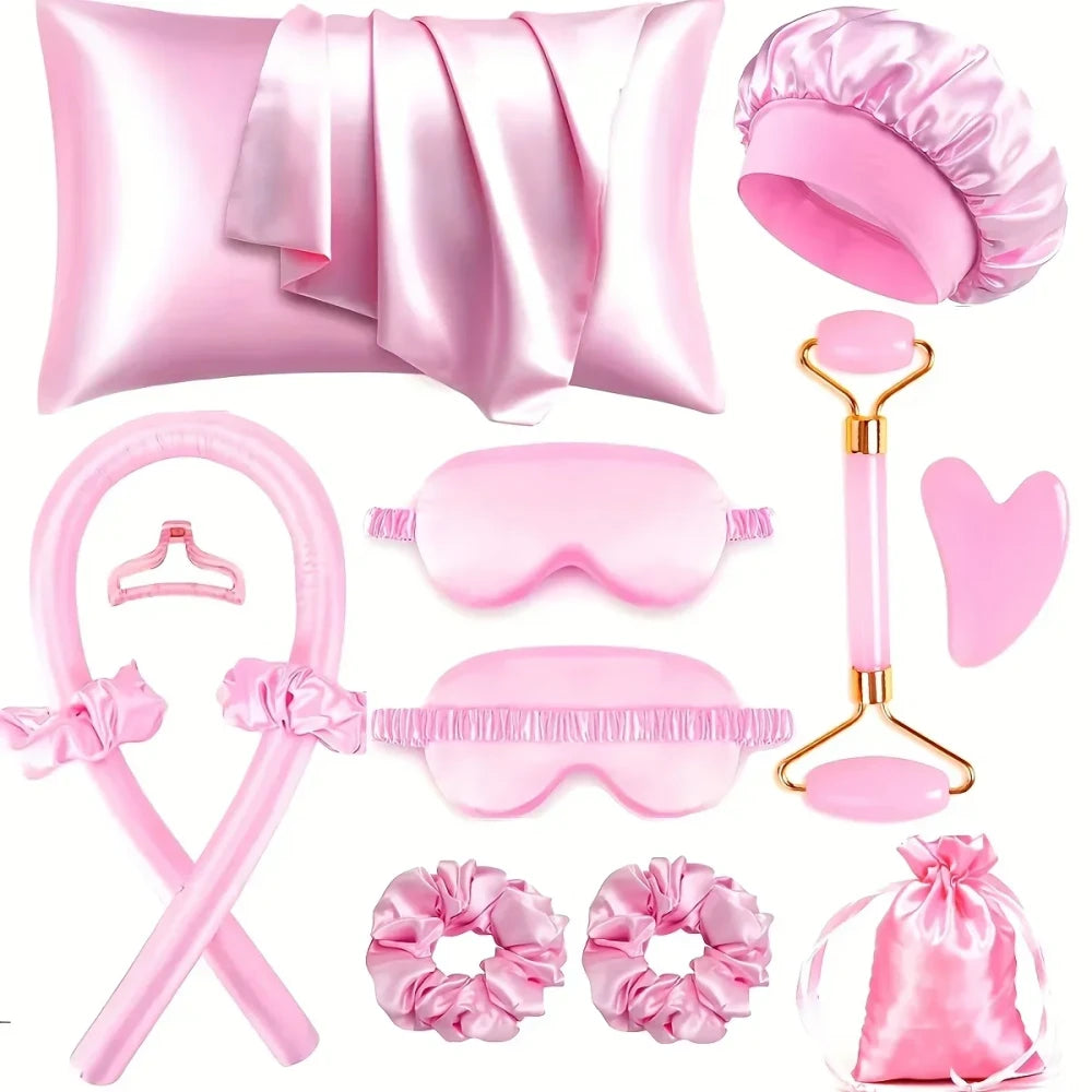 Heatless Silk Hair Curler Styling Kit
