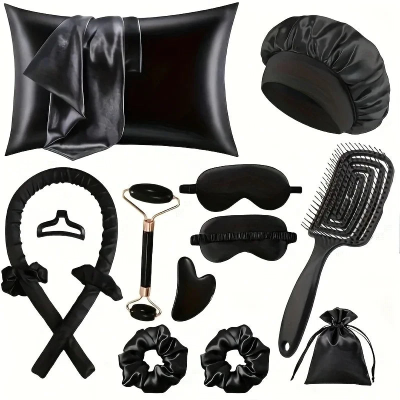 Heatless Silk Hair Curler Styling Kit