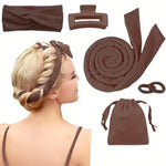 Heatless Silk Hair Curler Styling Kit