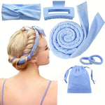 Heatless Silk Hair Curler Styling Kit