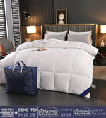 Pure natural cotton and linen blanket