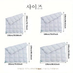 Pure natural cotton and linen blanket