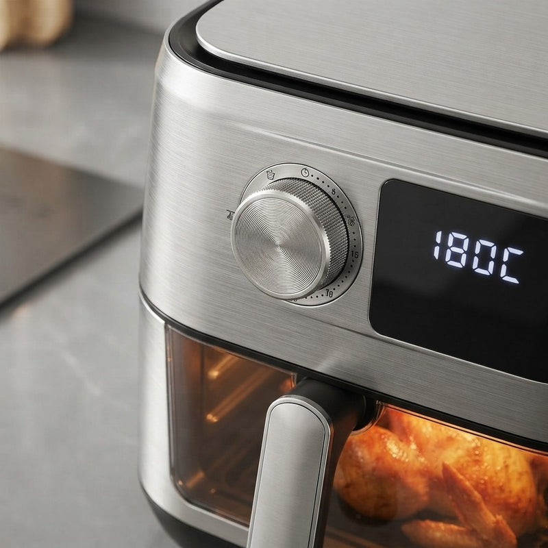 Multifunctional Stainless Steel Air Fryer