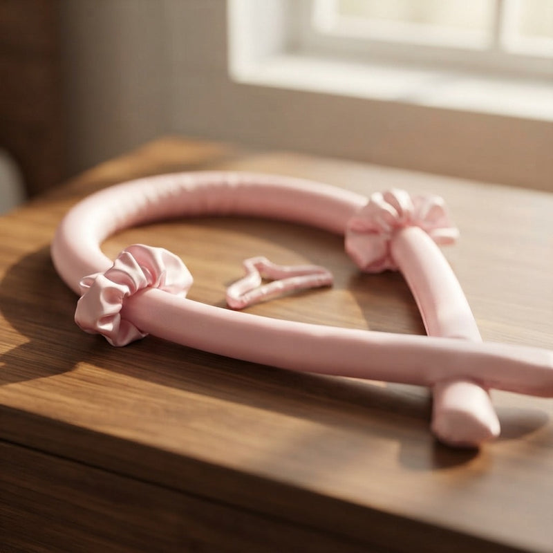 Heatless Silk Hair Curler Styling Kit