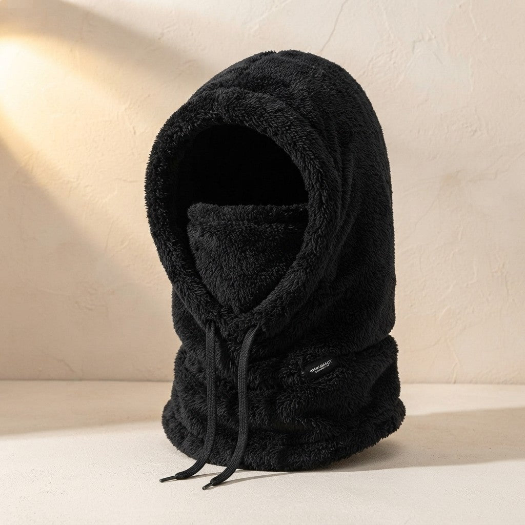 Winter Thermal Beanie Hat with Scarf and Mask
