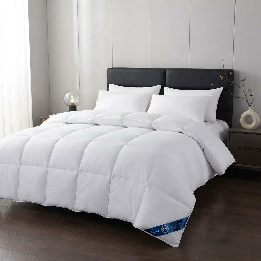 Pure natural cotton and linen blanket